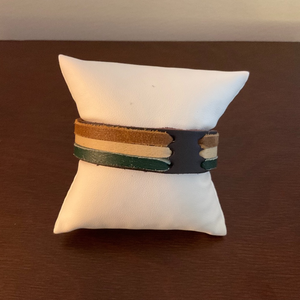 African Leather Bracelet